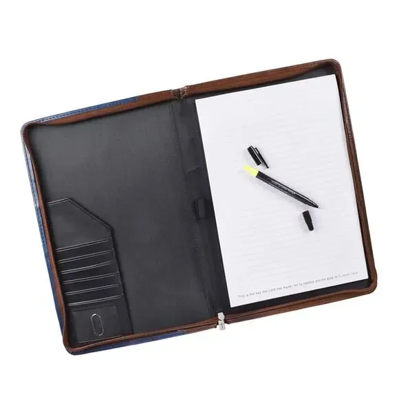 Zippered Padfolio/Portfolio Folder Christian Gifts - Picture 5 of 8